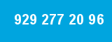 929 277 20 96 929 277 20 96